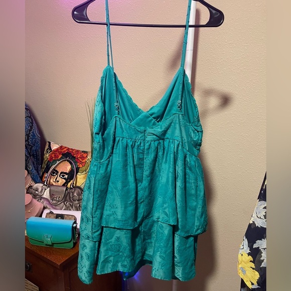 Wild Fable Green Layered Dress - Picture 3 of 4